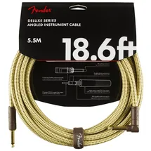 Fender Deluxe Series Cable Angled 5,5m Tweed