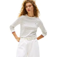 Tommy Hilfiger Damen Pullover Jersey Fine mit Rundhalsausschnitt, Mehrfarbig