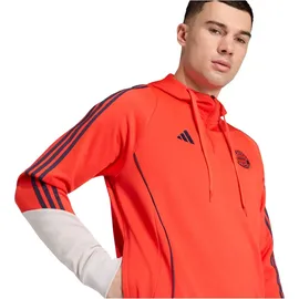 adidas FC Bayern München Hoodie 2025/26 rot Herren Gr. L