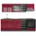 Vicco Küchenzeile R-Line 240 cm Rot Hochglanz