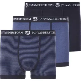 Jan Vanderstorm 3er Pack Retropant JASIEL in blau | Gr.: 10