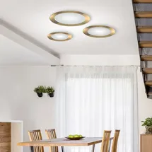 Austrolux Moon Deckenleuchte, glatt, A1306.12.3.Au,