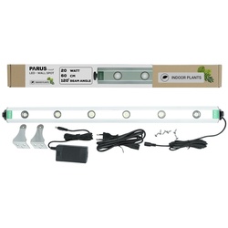 PARUS Pflanzenlampe Indoor plants, Leuchtmittel für Pflanzen, Grow White Spektrum, Wall Spot 60cm, Abstrahlwinkel 120°