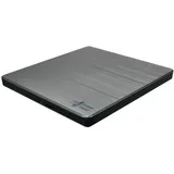 LG Hitachi-LG Slim Portable DVD-Brenner Extern Retail USB-A USB 2.0 Silber