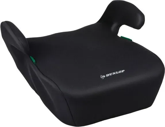 ECE R129 zertifiziert, schwarzer Kinderautositz, geeignet für Kinder mit einer Körpergröße von 125–150 cm (ca. 7–12 Jahre, Gewicht 15–36 kg)