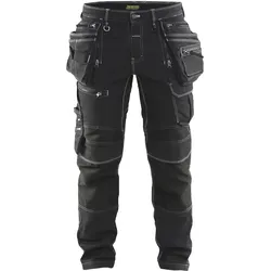 Stretch Handwerker-Jeans "X1900" - C150 - schwarz