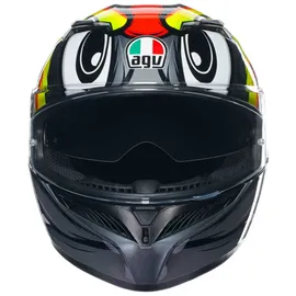 AGV K3 Birdy 2.0 Integralhelm - Grau/Gelb/Rot / M