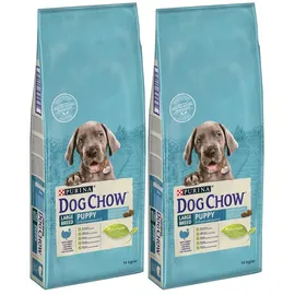 Purina Dog Chow Puppy Large Breed Turkey 14kg + Dolina Noteci 400g