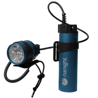 Nanight - Tauchlampe Tech 2 mit Ladeanschluss - Farbe: Blau
