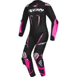 IXON Vortex 3 Lederkombi - Black / Pink / White - M