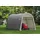 ShelterLogic Foliengerätehaus 9 m2 300 x 300 cm Grau
