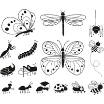 Heyda Stempelset Insekten 1 St.