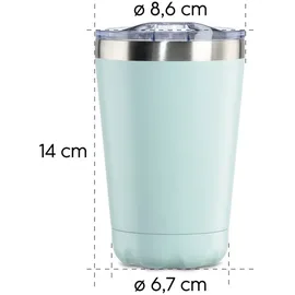 xavax® Isolierbecher blau 270,0 ml