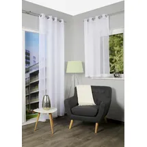 HOME WOHNIDEEN Gardine HOME WOHNIDEEN "DOLLY", weiß ¦ Maße (cm): B: 140 H: 175