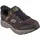 SKECHERS Herren Oak Canyon Consistent Winner Slip-InTurnschuhe, Brown Leather/Textile/Synthetic/Black Trim, 43 EU