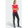 adidas 3-STREIFEN T-SHIRT SCHMAL GESCHNITTEN - Better Scarlet / White - M