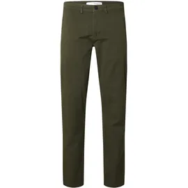 Selected New Miles Slim Fit Chinohose Grün 30 32