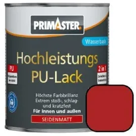 Primaster Acryl Buntlack 750 ml feuerrot seidenmatt