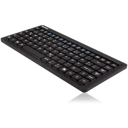 KeySonic KSK-3230IN, Mini, Kabelgebunden, USB, QWERTZ, Schwarz
