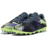 Fußballschuhe - Gray Skies-Elektro Purple-Fizzy Apple White, 43