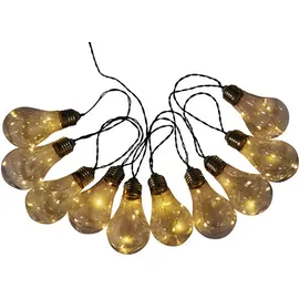 NÄVE LED Lichterkette Glühbirne 300 cm Transparent
