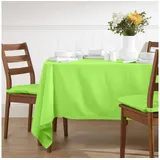 Homescapes Tischdecke 137 x 137 cm Limette