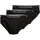 Ralph Lauren Slips unifarben Schwarz / Weiß XL 3er Pack