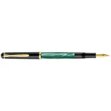 Pelikan M200 Classic RH/ LH F (fein) grün-marmoriert