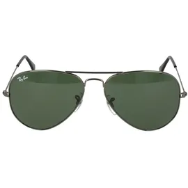 Ray Ban Aviator Large Metal RB3025 W0879 58-14 gunmetal/green classic