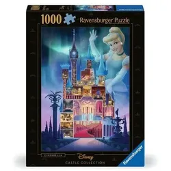 RAVENSBURGER 12000259 Puzzle 1000 Teile Disney Castles: Cinderella