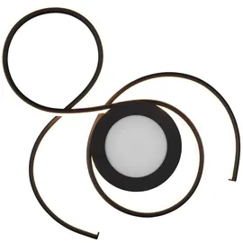Trio Lighting Jive 1-flg. Metall Schwarz matt