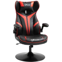 Vinsetto Gaming-Stuhl Schaumstoff, kunststoff, Stahl