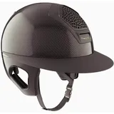 Reithelm Voronoi Matt mit Schläfenschutz Helm Black / L
