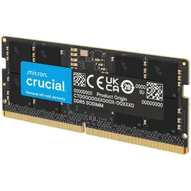 Crucial DDR5 RAM 16GB 5600MHz SODIMM, Arbeitsspeicher für Laptop/Notebook, Mini PC (auch 5200MHz / 4800MHz) CL46 - CT16G56C46S5