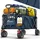 TRESKO Bollerwagen faltbar 215L blau