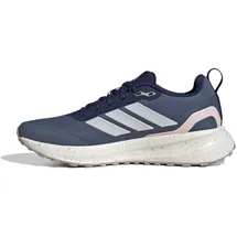 Adidas RUNFALCON 5 TR Running Shoes Laufschuhe, Dark Blue/FTWR White/Wonder Taupe, 40 EU