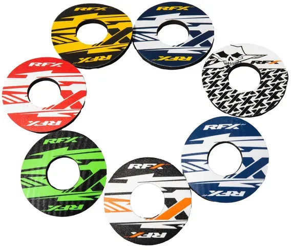 RFX Paar Donuts mit Sportgriff (x blau/gelb), gelb