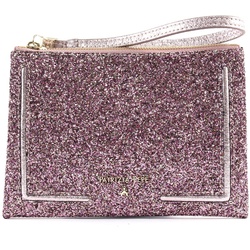 PATRIZIA PEPE Glitter Clutch Glitter Rose