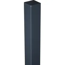 GROJA Zaunpfosten 6 x 240 cm Anthrazit/Aluminium