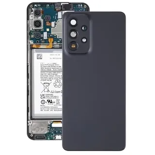 Smartphone Für Samsung für Galaxy A33 5G SM-A336B -Batterie-Rückzugabdeckung mit Kamera-Objektivabdeckung