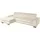 Set One by Musterring Eckcouch Cord 3-Sitzer Grau/Silber