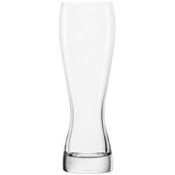 Stölzle Bierglas, Kristallglas, 6-teilig weiß 395 ml – 20,6 cm