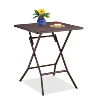 Relaxdays Relaxdays, Gartentisch, + Balkontisch, Klapptisch, (62 cm,