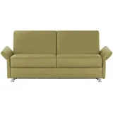 Sofa.de Schlafcouch Leder 2-Sitzer Grün