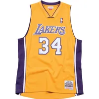 Mitchell & Ness Herren, Sportshirt, Jersey Los Angeles Lakers