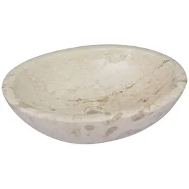 vidaXL Waschbecken Creme 53 x 40 x 15 cm