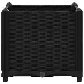vidaXL Hochbeet 40 x 40 x 14,9 cm Schwarz