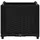 vidaXL Hochbeet 40 x 40 x 14,9 cm Schwarz