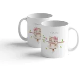 Tasse mit Name personalisieren | Kleine Katze | selbst gestalten | Motivtasse | Tasse bedrucken | Fototasse | Geschenk | Samtpfote | Kätzchen