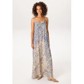 Aniston CASUAL Sommerkleid Blau Batik 36